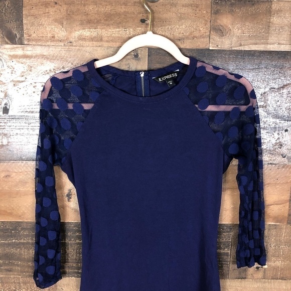 Express purple dress - Picture 2 of 9